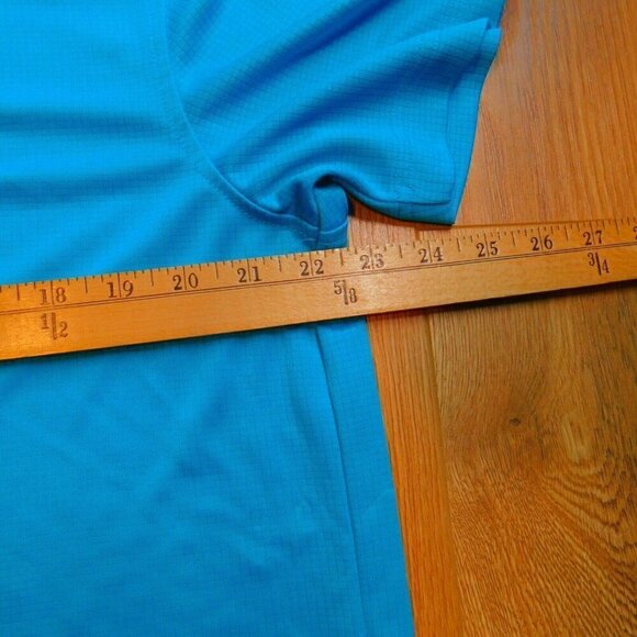 Izod Golf Polo Shirt Adult Large Blue Logo Golfer Golf Rugby Casual Mens - Picture 8 of 10